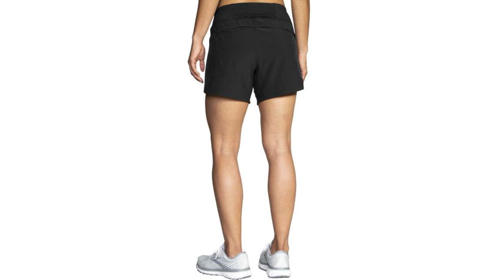 Brooks Chaser 5in Short - Womens, Black, XL, 221465001.040