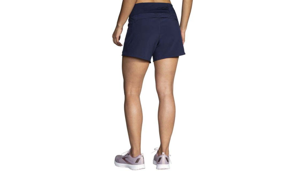 Brooks Chaser 5in Short - Womens, Navy, XS, 221465451.020