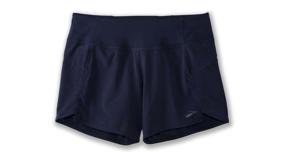 Brooks Chaser 5in Short - Womens, Navy, XS, 221465451.020
