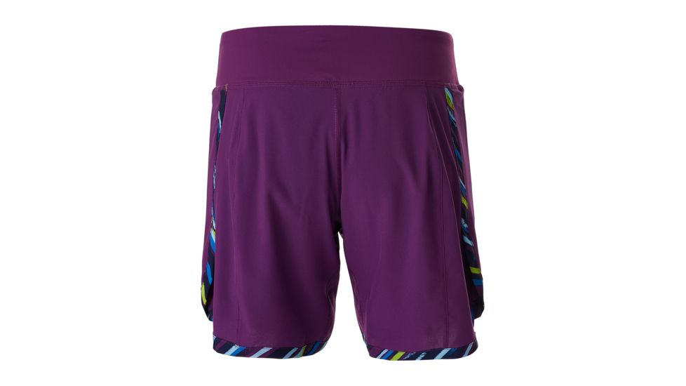 Brooks Chaser 7 Inch Running Short - Womens, Violet/Navy Lightray, Large, 221256587.035