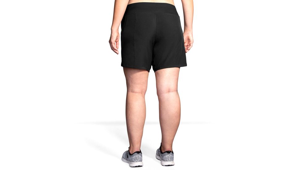Brooks Chaser 7 Inch Running Shorts - Womens, Black, S, 221256001.025