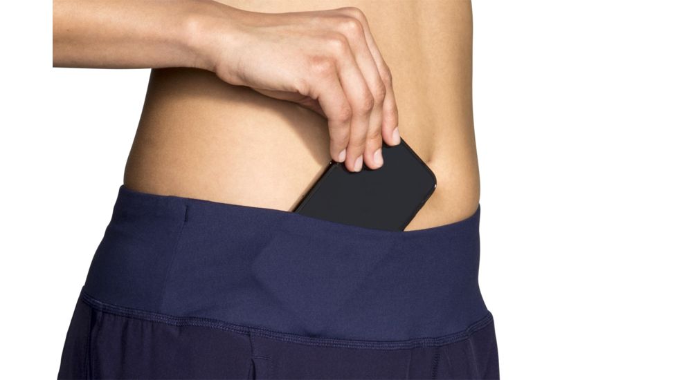 Brooks Chaser 7 Inch Running Shorts - Womens, Navy, XL, 221256451.04