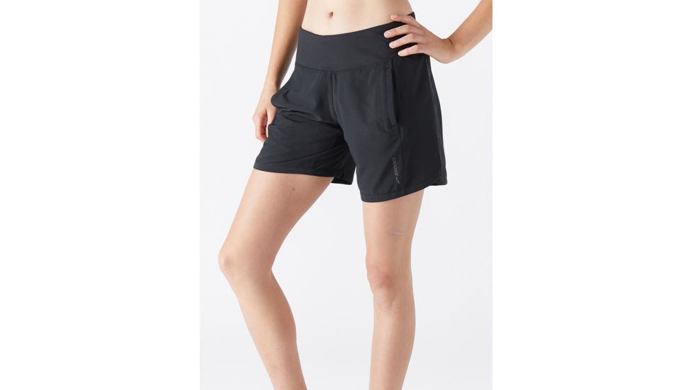 Brooks Chaser 7 Inch Women's Running Short, Black, Small, 221256-Black-S