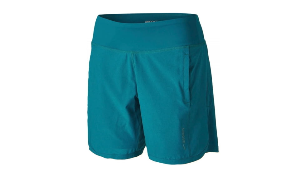 Brooks Chaser 7 Inch Women's Running Short, Heather Ocean, 2XL, 221256-HeatherOcean-XXL