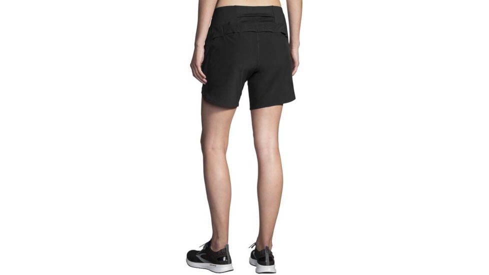 Brooks Chaser 7in Short - Womens, Black, S, 221466001.025