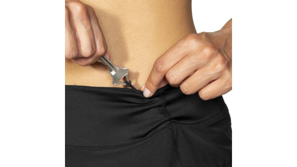 Brooks Chaser 7in Short - Womens, Black, S, 221466001.025