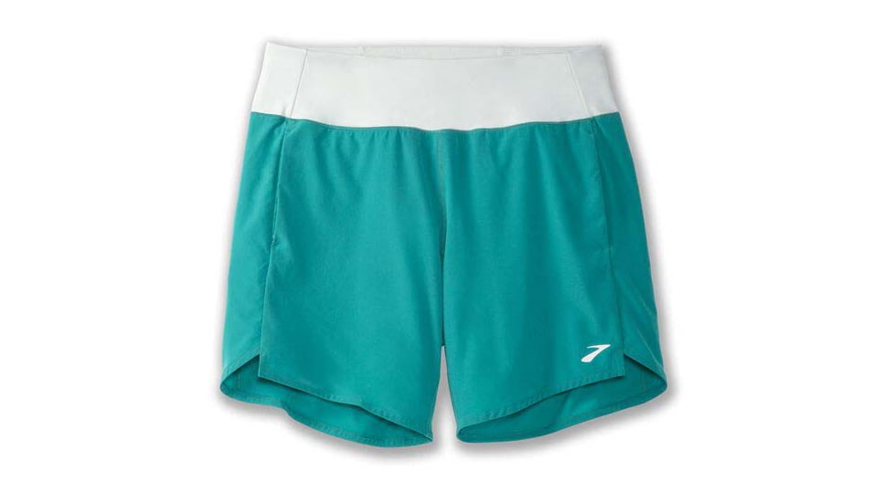 Brooks Chaser 7in Short - Womens, Nile Green/Cool Mint, XL, 221466347.040