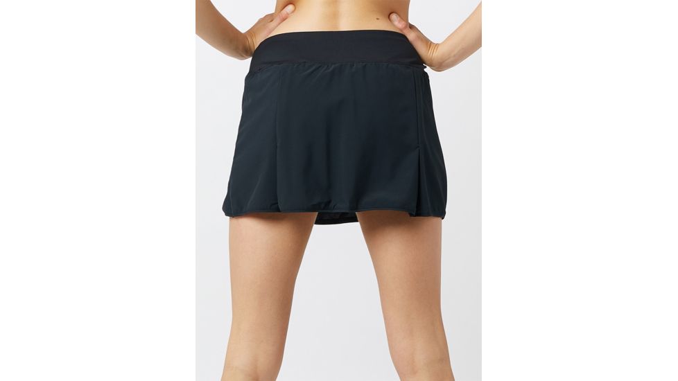 Brooks Chaser Skort - Womens, Black, Large, 221336001.035