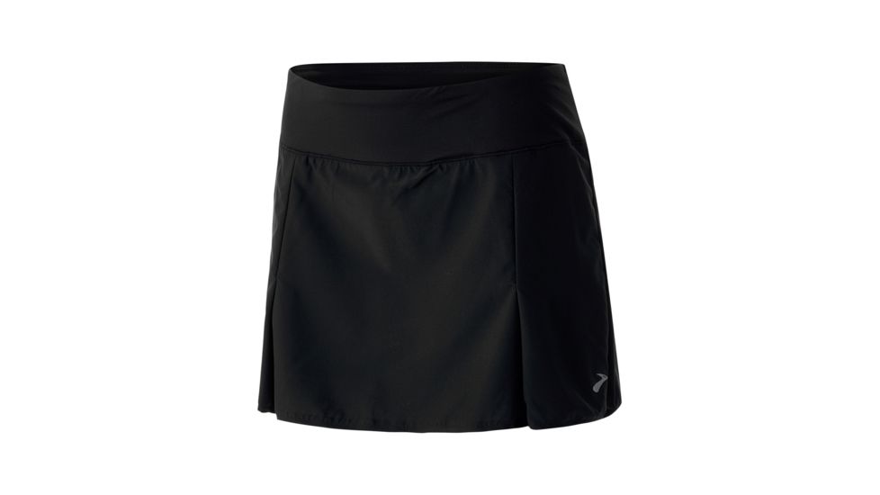 Brooks Chaser Skort - Womens, Black, Small, 221336001.025