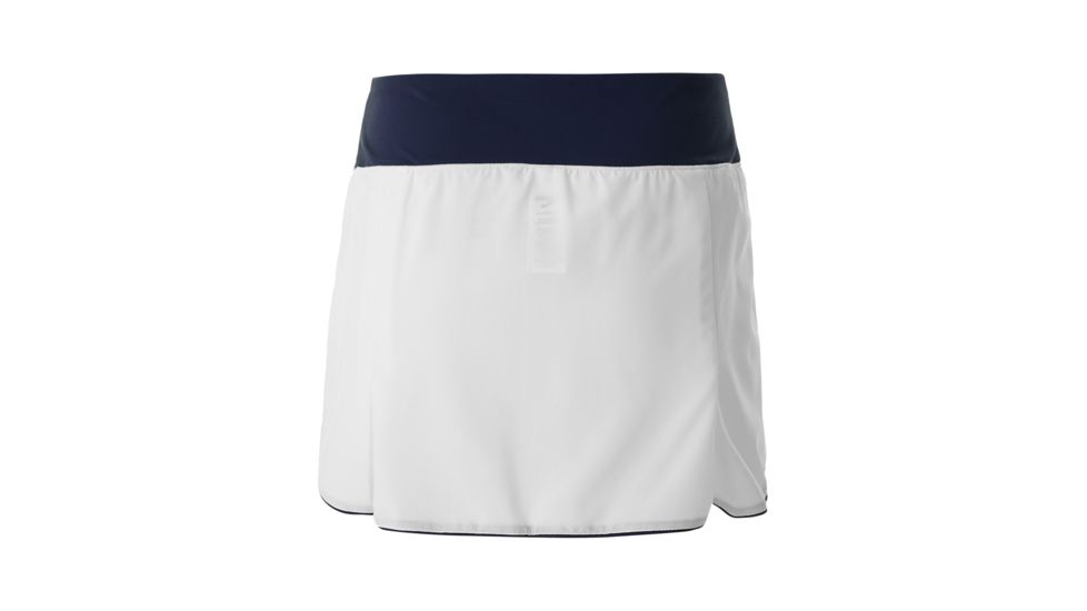 Brooks Chaser Skort - Womens, White/Navy, Large, 221336114.035