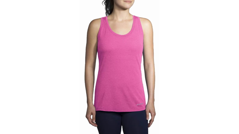 Brooks Distance Running Tank - Women's-Heather Petal-Small