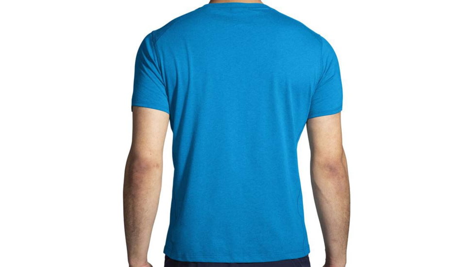 Brooks Distance Short Sleeve 2.0 - Mens, Spring Break/Flying B, L, 211453488.035