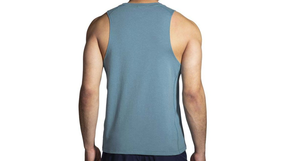 Brooks Distance Tank 2.0 - Mens, Htr Slate Blue, XXL, 211446409.045