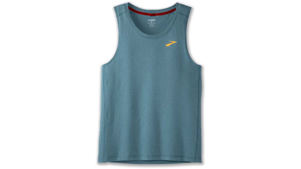 Brooks Distance Tank 2.0 - Mens, Htr Slate Blue, XXL, 211446409.045
