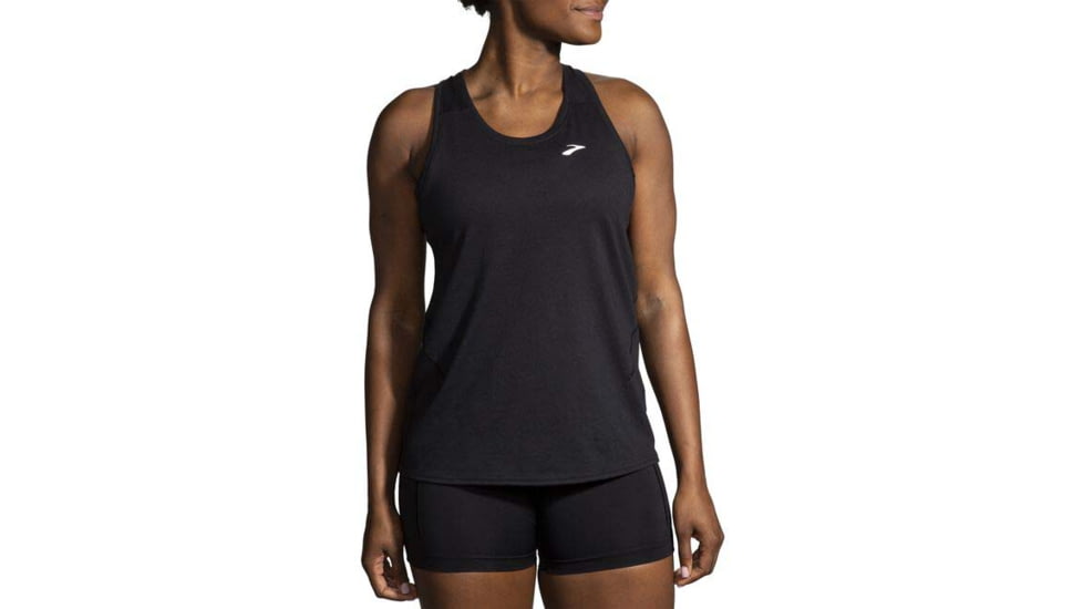 Brooks Distance Tank 2.0 - Womens, Black, XS, 221606001.020