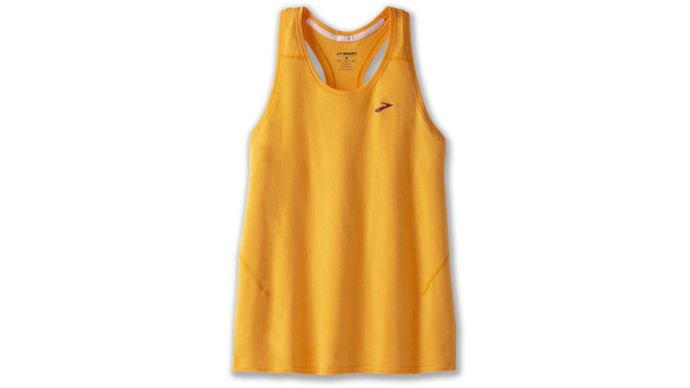 Brooks Distance Tank 2.0 - Womens, Htr Sun Glow, XL, 221606888.040