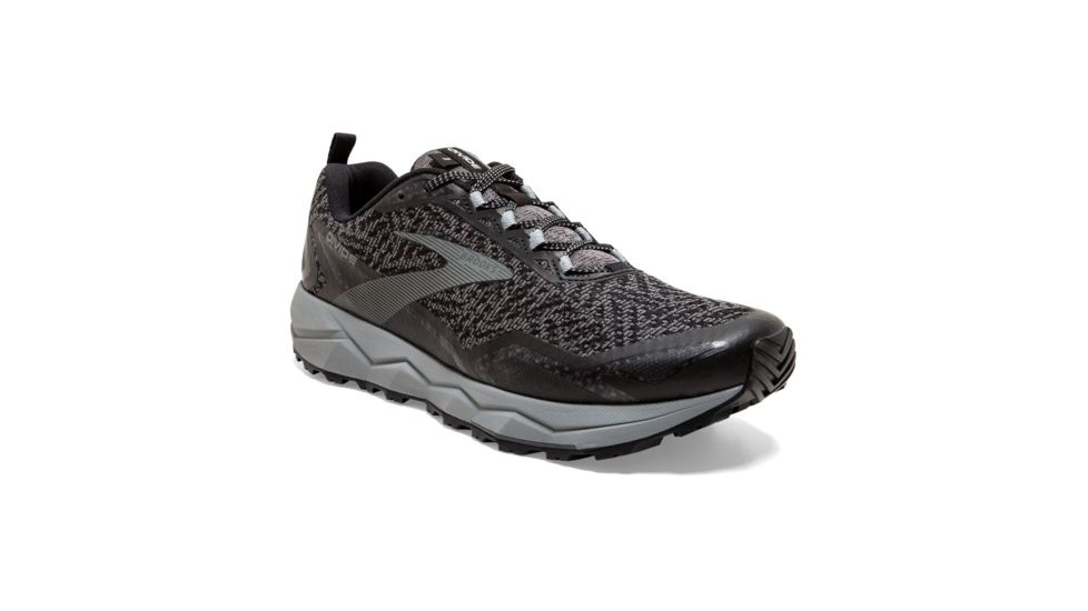 Brooks Divide Trailrunning Shoe - Mens, Black/Grey, 8D, 1103331D040.080