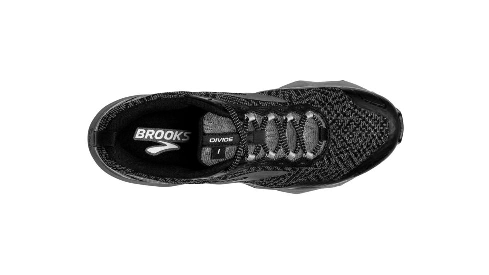 Brooks Divide Trailrunning Shoe - Mens, Black/Grey, 8D, 1103331D040.080