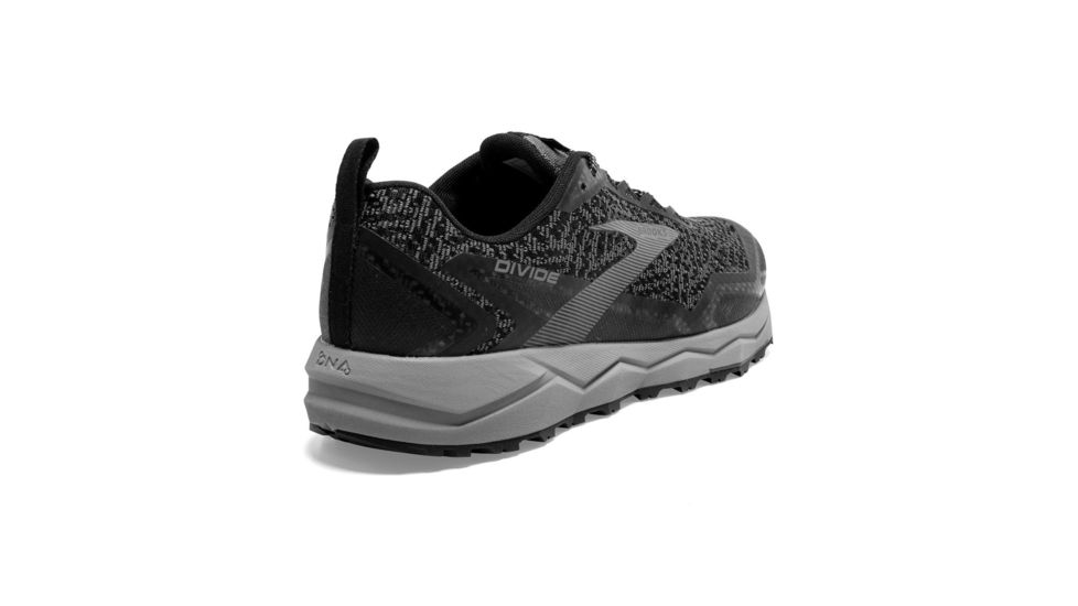Brooks Divide Trailrunning Shoe - Mens, Black/Grey, 8D, 1103331D040.080