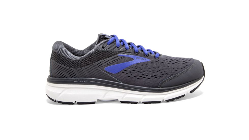 Brooks Dyad 10 - Womens, Black/Ebony/Blue, Medium, 9.5, 1202751B064.095