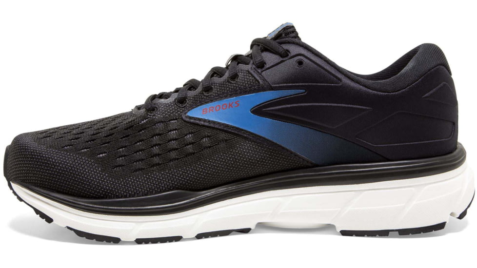 Brooks Dyad 11 Running Shoes - Mens, Extra Wide, Black/Ebony/Blue, 8.0, 1103234E064.080
