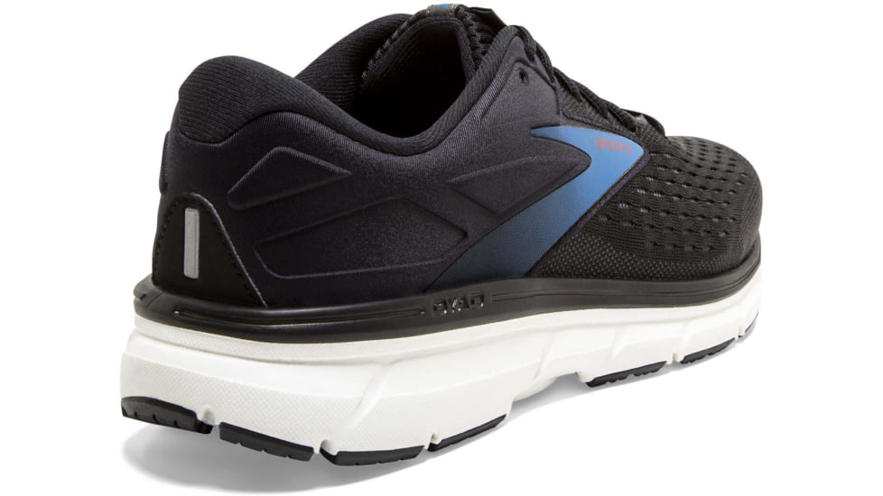 Brooks Dyad 11 Running Shoes - Mens, Extra Wide, Black/Ebony/Blue, 8.0, 1103234E064.080