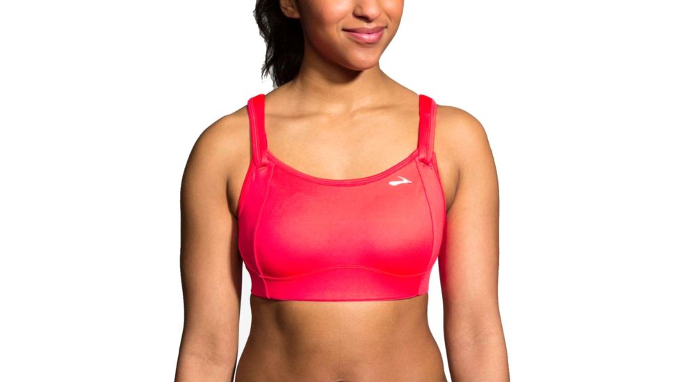 Brooks Fiona Bra, Race Pink, 32 D, 350064-RacePink-32-D
