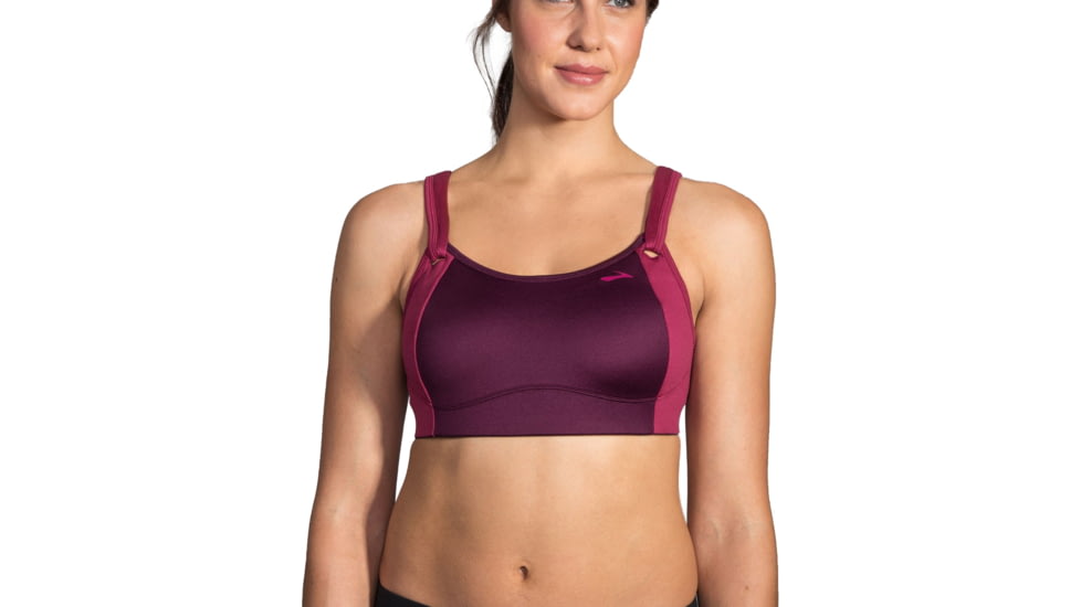 Brooks Fiona Bra - Women's, Iris/Plum, 32-C, 350064568.0321C