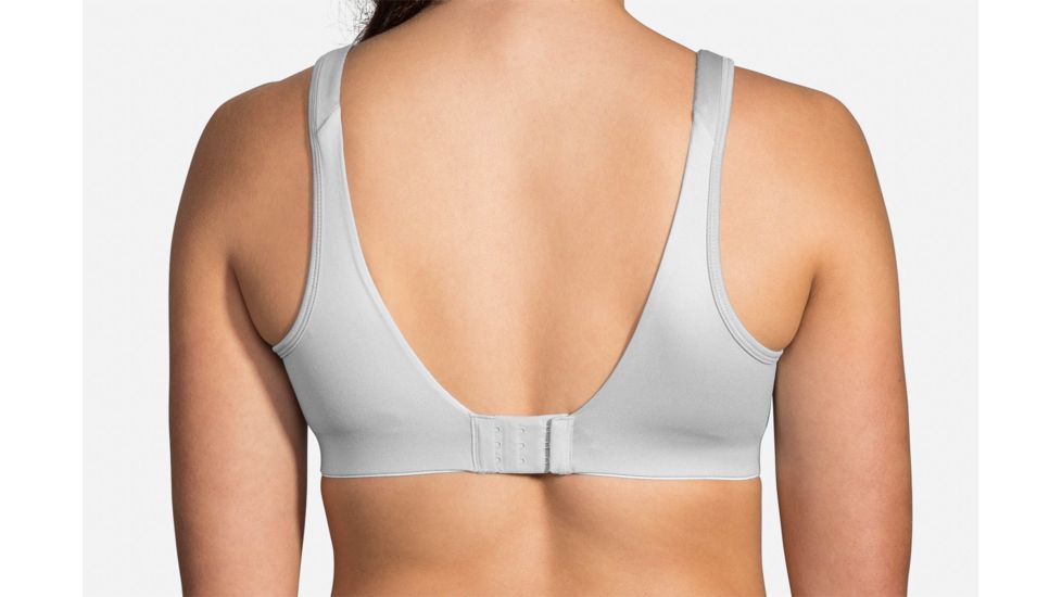 Brooks Fiona Bra - Womens, White/Sterling, 32-B, 350064125.0321B