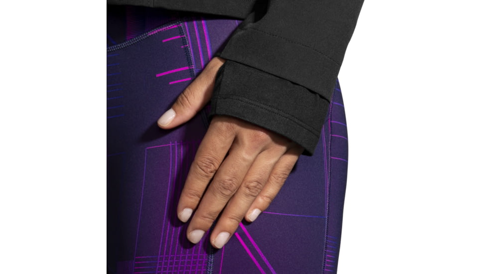 Brooks Fusion Hybrid Jacket - Women's, Small, Black, 221499001.025