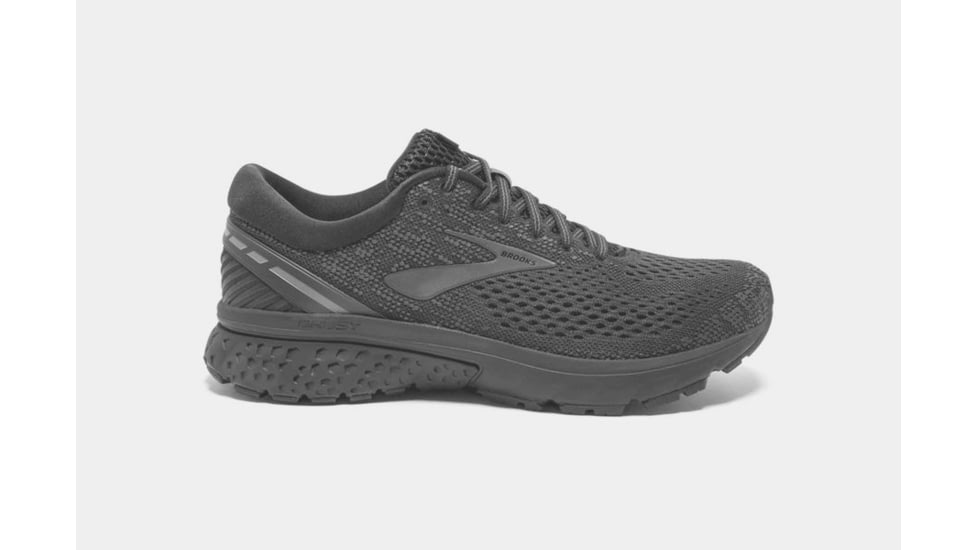Brooks Ghost 11 Mens Road Running Shoes, Black/Ebony, 7 US, Wide, 1102882E071.070