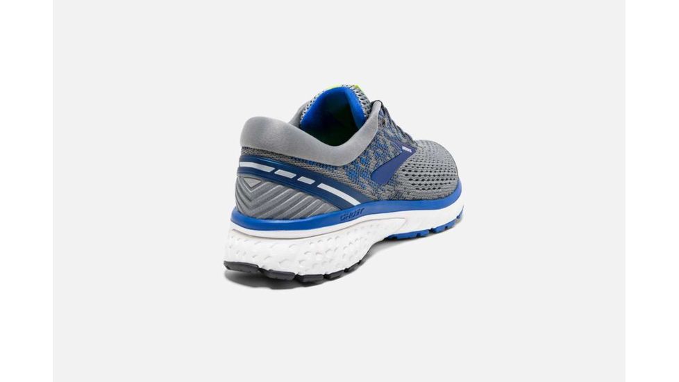 Brooks Ghost 11 Mens Road Running Shoes, Grey/Blue/Silver, 8.5 US, Narrow, 1102881B006.085