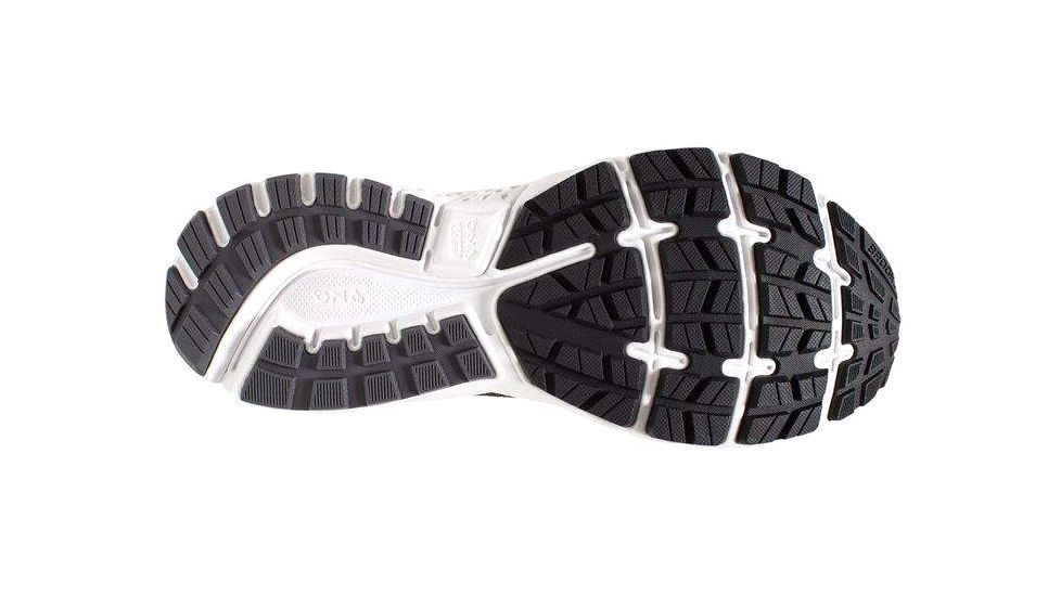 Brooks Ghost 11 Road Running Shoes - Mens, Black/Graystone/Cherry, Medium, 8, 1102881D038.080