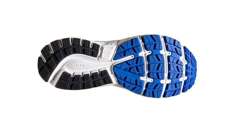 Brooks Ghost 11 Road Running Shoes - Mens, Grey/Blue/Silver, Extra Wide, 9 US, 1102884E006.090