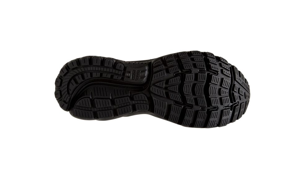 Brooks Ghost 12 GTX - Mens, Black/Ebony/Blue, Medium, 8.0, 1103111D064.080