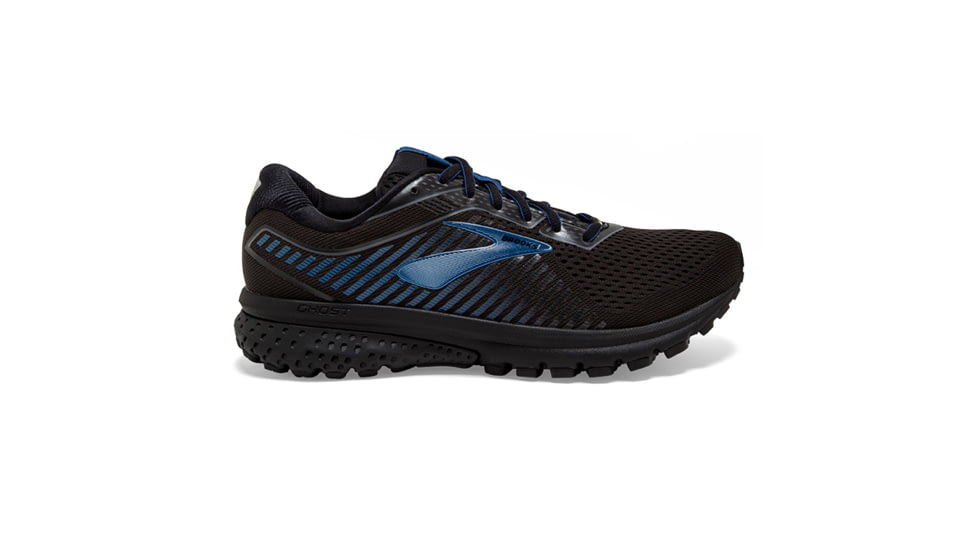 Brooks Ghost 12 GTX Road Running Shoe - Mens, Black/Ebony/Blue, Medium, 12.5, 1103111D064.125