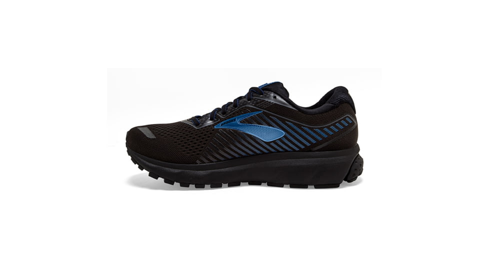 Brooks Ghost 12 GTX Road Running Shoe - Mens, Black/Ebony/Blue, Medium, 12.5, 1103111D064.125
