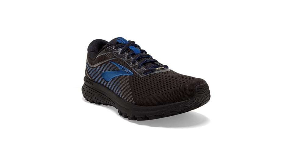 Brooks Ghost 12 GTX Road Running Shoe - Mens, Black/Ebony/Blue, Medium, 12.5, 1103111D064.125