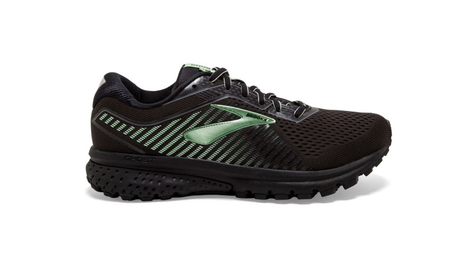 Brooks Ghost 12 GTX Road Running Shoe - Womens, Black/Ebony/Aqua, 9.5B, 1202991B010.095