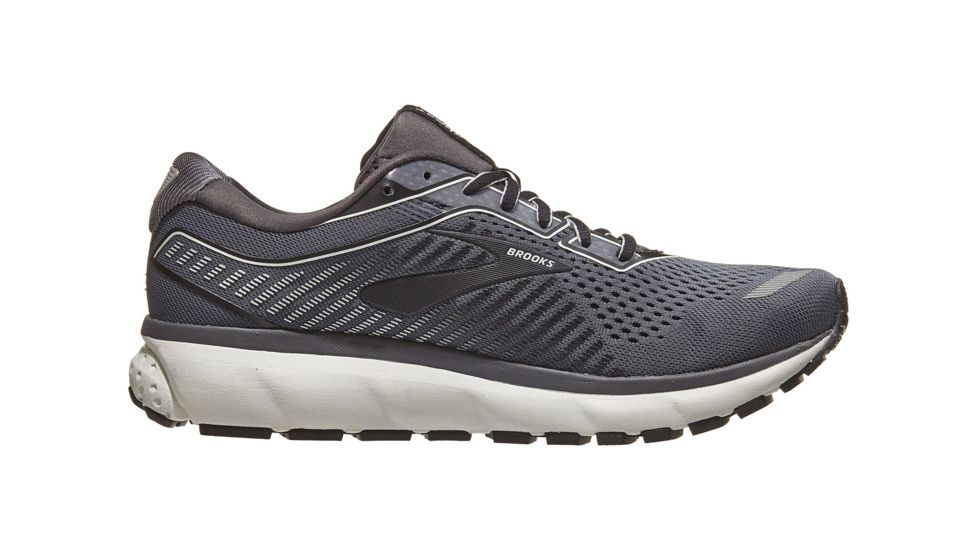 Brooks Ghost 12 - Mens, Black/Pearl/Oyster, Medium, 8.5, 1103161D075.085