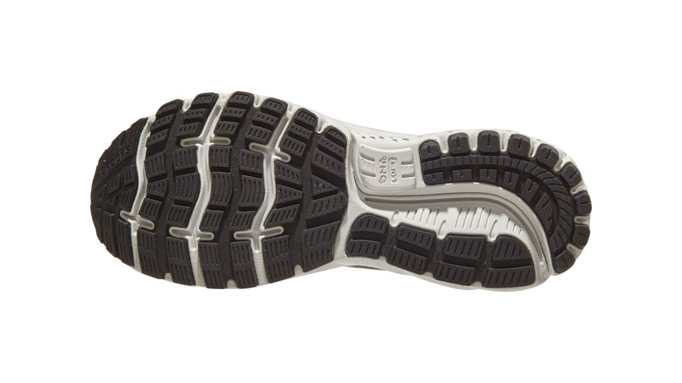 Brooks Ghost 12 - Mens, Black/Pearl/Oyster, Medium, 8.5, 1103161D075.085