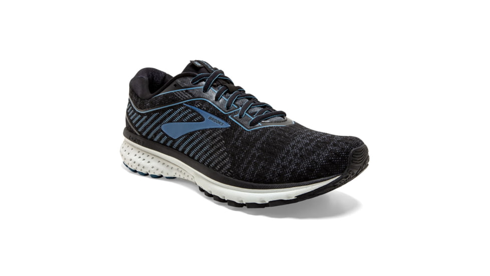 Brooks Ghost 12 Road Running Shoe - Mens, Black/Grey/Stellar, 10.5D, 1103161D058.105