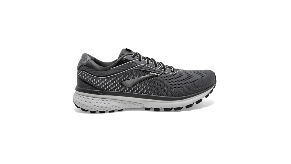 Brooks Ghost 12 Road Running Shoe - Mens, Black/Pearl/Oyster, Medium, 7.0, 1103161D075.070