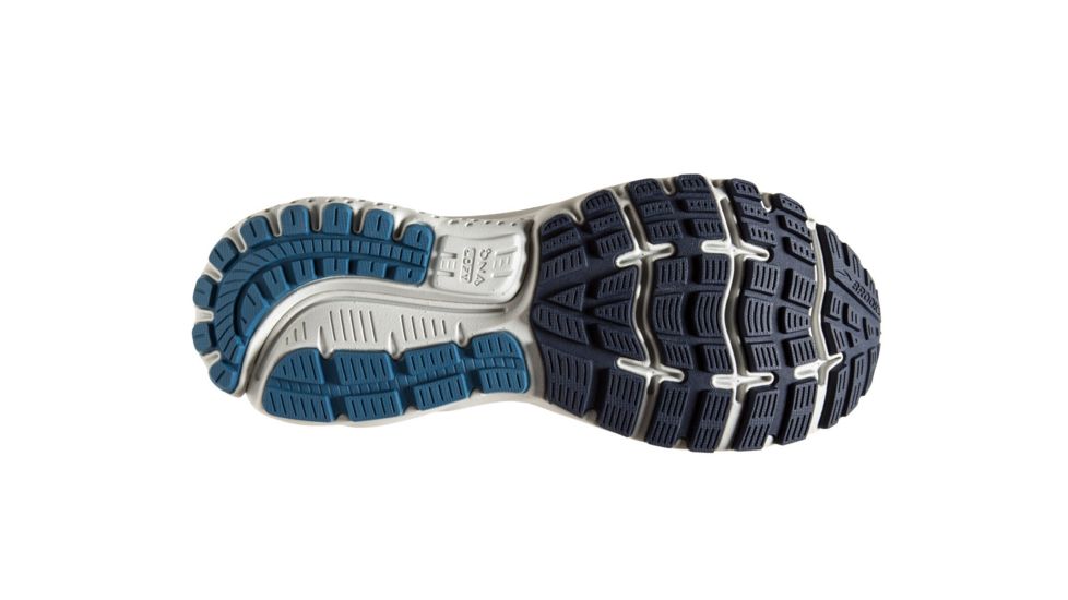 Brooks Ghost 12 Road Running Shoe - Mens, Navy/Deep Water/Gold, 9D, 1103161D489.090