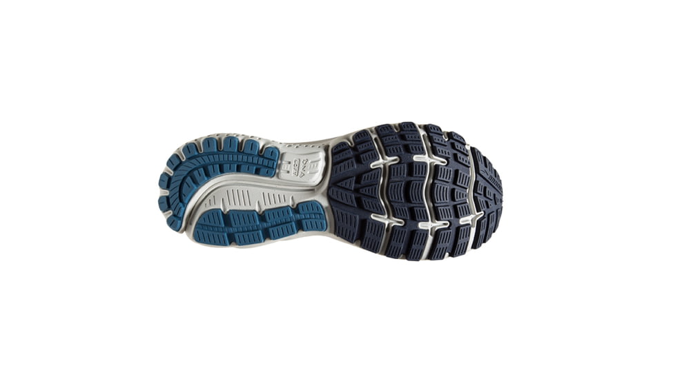 Brooks Ghost 12 Road Running Shoe - Mens, Navy/Deep Water/Gold, Narrow, 8.0, 1103161B489.080