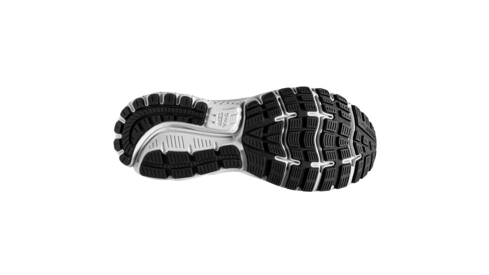 Brooks Ghost 12 Road Running Shoe - Mens, White/Grey/Black, Medium, 7.0, 1103161D175.070