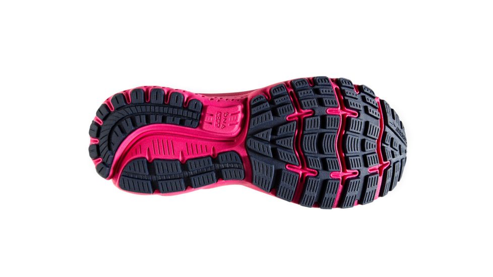 Brooks Ghost 12 Road Running Shoe - Womens, Navy/Majolica/Beetroot, 6.5B, 1203051B414.065