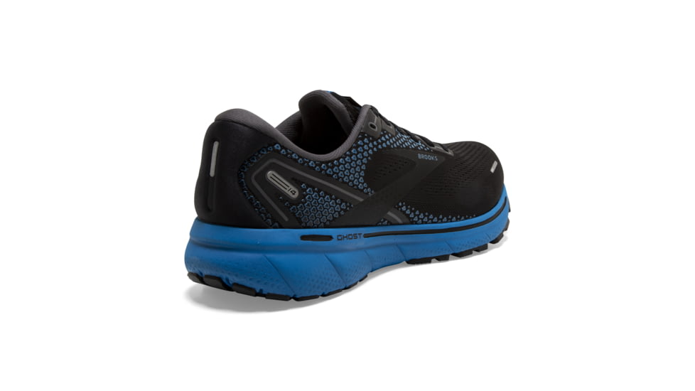 Brooks Ghost 14 Shoes - Mens, Black/Blackened Pearl/Blue, 7.5 US, Medium Width, 1103691D056.075