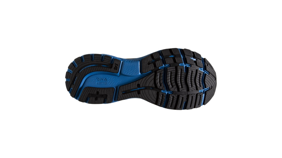 Brooks Ghost 14 Shoes - Mens, Black/Blackened Pearl/Blue, 7.5 US, Medium Width, 1103691D056.075