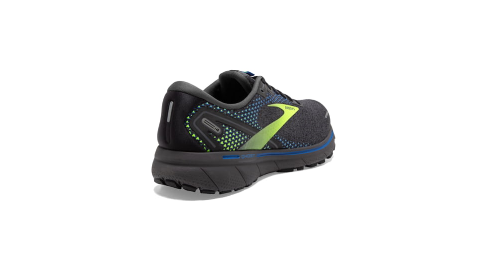 Brooks Ghost 14 Shoes - Mens, Black/Blue/Nightlife, 15 US, Medium Width, 1103691D069.150